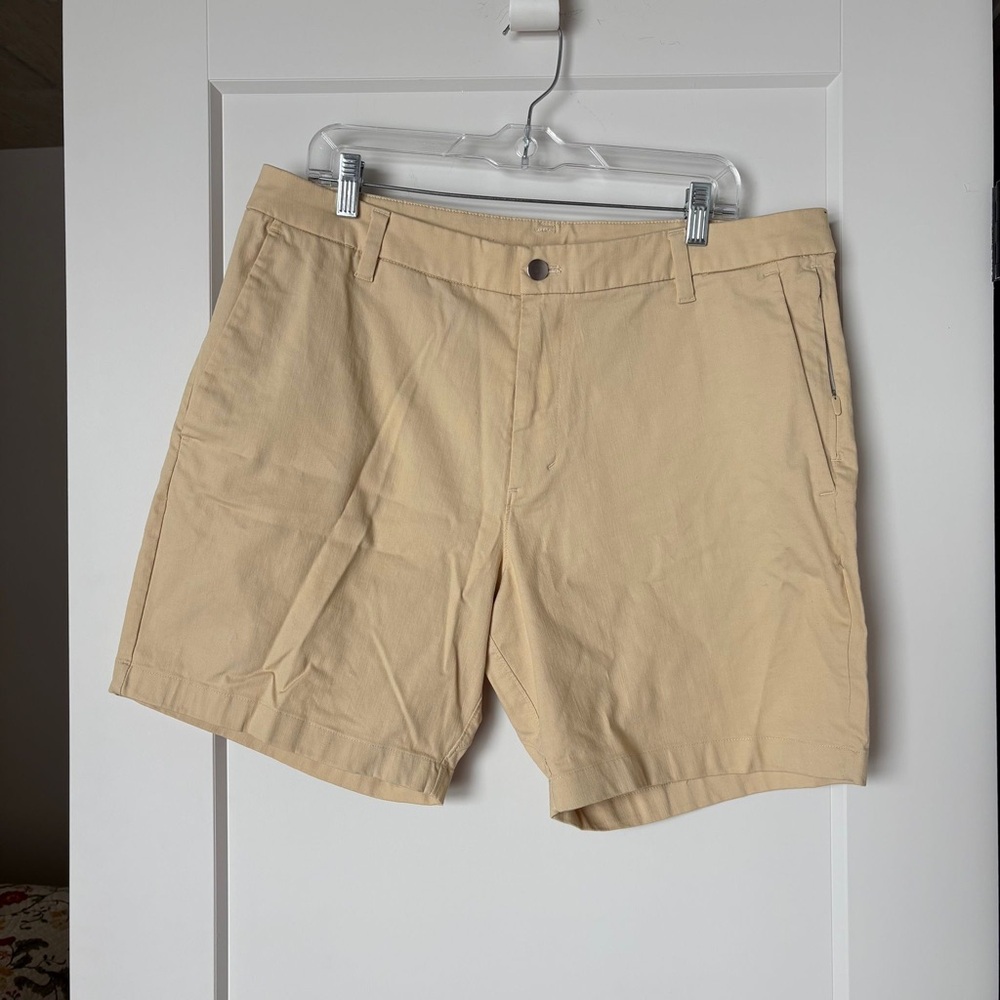 Lululemon ABC Classic-Fit Shorts | Beige Tan | Men’s 36 | NWOT Smart Casual